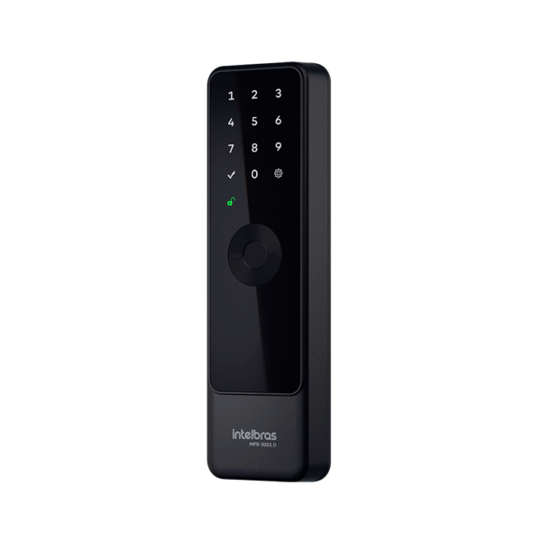 176119-1200-auto MFD 3001 D Fechadura Inteligente de Embutir sem Maçaneta Intelbras